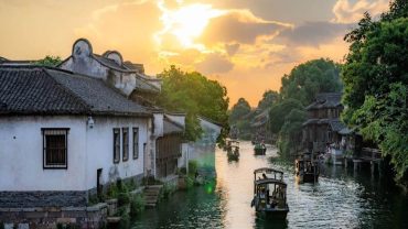 상하이 우전 야경, 운치 있는 저녁 식사! 로맨틱 맛집 코스 추천