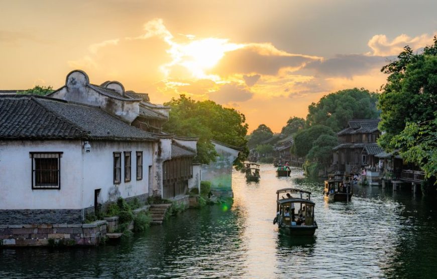 [10인 한정] 수향마을 우전 조인투어 (왕복픽업, 서책 야경 나룻배, 한국어가이드)