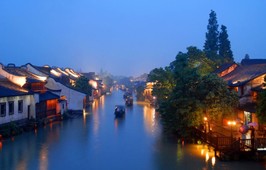 상하이 수향마을 우전 단독출발 개인투어 (왕복픽업,서책나룻배,한국어가이드,무료공항픽업)