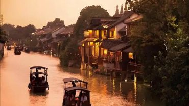 친구 4명 상하이 우전 여행: 대중교통 vs 밴 단독투어 비용 비교